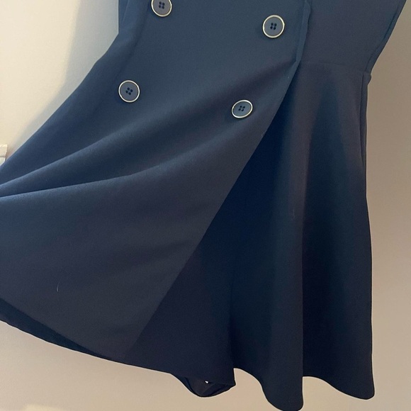 Longsleeve V neck romper - Picture 3 of 6